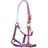 Nylonhalfter Electra unterlegt, Gr. Vollblut extra stark Farbe: pink| Halfter Electra