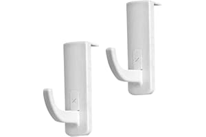 SOLUSTRE 2pcs Headphone Hooks Headset Stand Self Adhesive Headphone Holder Headphone Monitor Stand Holder for All Headphones
