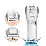 2 in 1 multifunktionales Gerät- umfasst 2 austauschbare Köpfe, Epilierer und Frauenrasierer, und die Köpfe können einfach ausgetauscht und nach der Nutzung gereinigt werden.