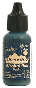 Ranger 1/2-Ounce Adirondack Alcohol Ink Singles, Denim