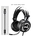 Produktbild Gaming Headset für PS4 Xbox One Controller Laptop Mac Spiel mit Mikrofon über Ohr Kopfhörer High Performance Stereo Sound mit Bass (Size : 2)