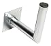 Produktbild Eurosell - Profi Metall TV Schüssel Satellitenschüssel Stahl Wandhalterung 250/48 mm Halter Halterung Wand L-Förmig