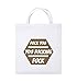 Produktbild Comedy Bags - FUCK YOU YOU FUCKING FUCK - Jutebeutel - kurze Henkel - 38x42cm - Farbe: Weiss / Hellbraun