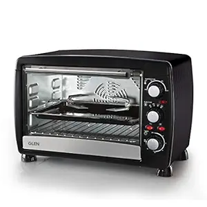 Glen Multi Function OTG (Oven Toaster Griller ) 30 Litre 1200 Watt with Rotisserie and Convection Fan, 60 Minutes Timer (5030, Black)