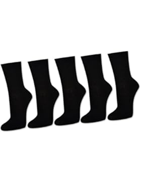 10 bis 60 Paar Damensocken 100% Baumwolle ohne Naht Business Damen Socken Schwarz - Sockenkauf24