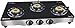 Inalsa Spark 3 Burner Stainless Steel Glass CB Stove Cooktop, Black RS.5099.00