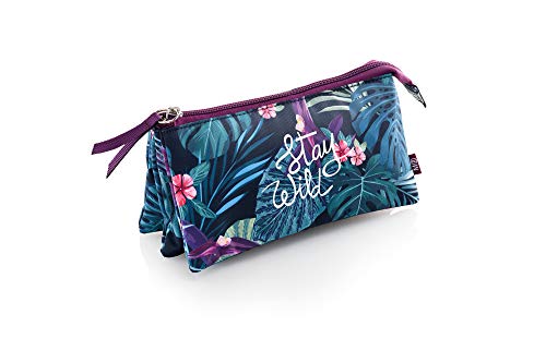 Miquelrius Estuche Escolar Triple Stay Wild