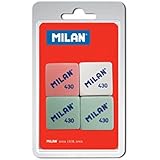 Milan BMM9215 - Pack de 4 gomas de borrar