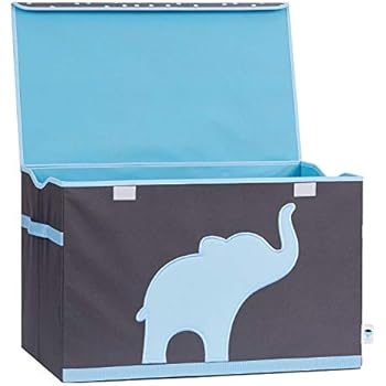 Amazon.de: Store It 670384 Spielzeugtruhe, blauem, Polyester/MDF