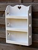 Gewürzregal im Shabby Chic Look mit viel Herz