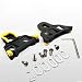 Produktbild Bigherdez Autobahn Reitschuhe Schiene Set selbstsichernde Iron Line Rennrad Schuhe Cleats Sicherungsplatte Schiene für Fahrrad Pedal