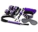 Price comparison product image (Pack Of 8)S-Ex Straps For Under Bed Restraints Bondage Romance S-Ex Play SM Bondage Restraining Fetish Fur Game Tie Up Handcuffs Mattress Harness Things Blindfold Whips Toys Adults Kit Couples,Adult S-Ex T-Oys Set