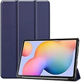 Elfia Samsung Galaxy Tab S10 FE SM-X520 X526 ile Uyumlu Kılıf Arkası Şeffaf 2 Farklı Stand Olabilen Sert Silikon İnce Tablet 