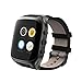 Produktbild Smart Watch Bluetooth 4.0 Fitness Tracker / Touchscreen / Freisprechen Call / Kamera / Anti-verloren / Anruf Erinnerung / Mit SIM-Karte Slot Android und IPhone iOS (Silvery, Golden, Schwarz) ( Color : Black )