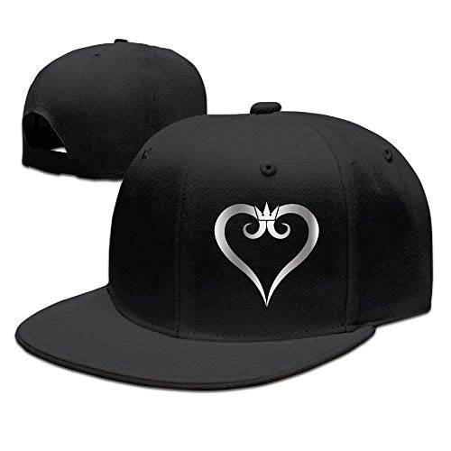 Preisvergleich Produktbild Kingdom Hearts Platinum Style Baseball Snapback Hat Black QW4818