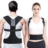 🏆【Corrector Postura Espalda Completa】- Actualizar el corrector de postura con un diseño más ergonómico podría proporcionar un respaldo completo. El diseño de la cintura proporciona soporte adicional para la zona de la espalda completa, mejor soporte espinal. Adecuado para personas con malas posturas, dolor de hombro y espalda causado por el trabajo a largo plazo.