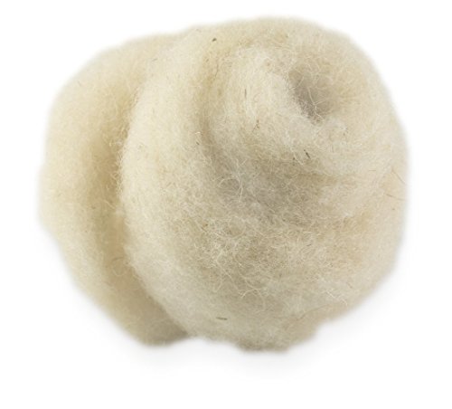 Grünspecht 638-00 Bio-Fettwolle, kbT, Rohwolle, Schafwolle mit hohem Lanolingehalt zur Haut- und Babypflege, 50 g, beige - 4