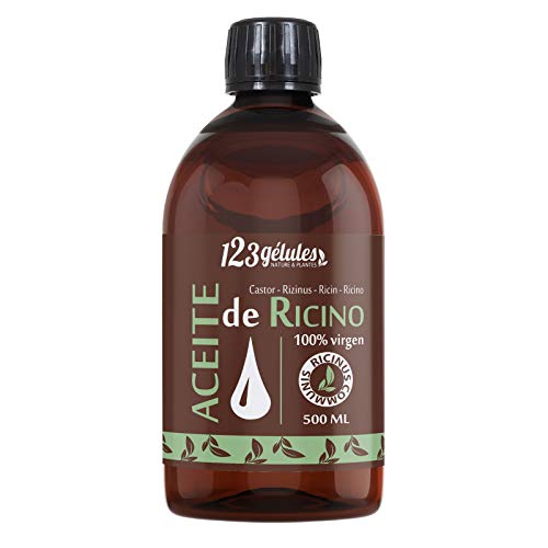 Aceite de Ricino 500 ml - 100% virgen - 1a presiónen frío - Ricinus Communis