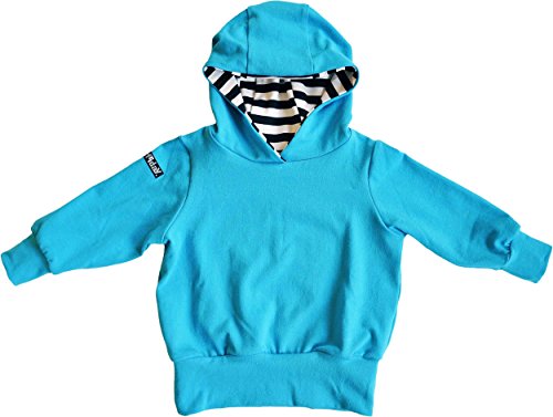 Baby Friday - light hoodie - MIKI - caribbean blue - size 2 years (92)
