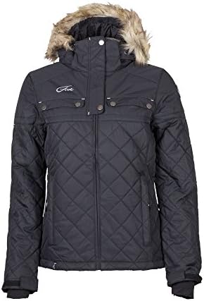 Five Season Women's Alyssa Artic Zone Ski Snow Jacket Black UK 12