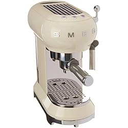 Smeg 146872 Machine à café Expresso ECF01CREU, crème
