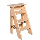 ✎ Design: Klappspeicher, kann platzsparend in der Ecke verstaut werden.Ladler mit 4/5 sicheren und breiten Stufen.Ladelager 150kg.