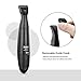 Nose Hair Trimmer, 2 in 1 Nose Trimmer/Ear Hair Trimmer/Sideburn/Beard Trimmer Shaver Ideal for Trimming Nose, Ear, Sideburn, Beard and Neck Precisely with ProtecTube Technology (Battery Included)