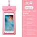 Produktbild Handy wasserdichte Tasche universal Touchscreen entsperrt Unterwasser Foto Schwimmen Tauchset rosa