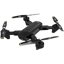 Sunnyflowk SG700-S Drone RC avion pliable à quatre axes avec caméra 1080p Drones WiFi RC Quadcopter Helicopter (noir)