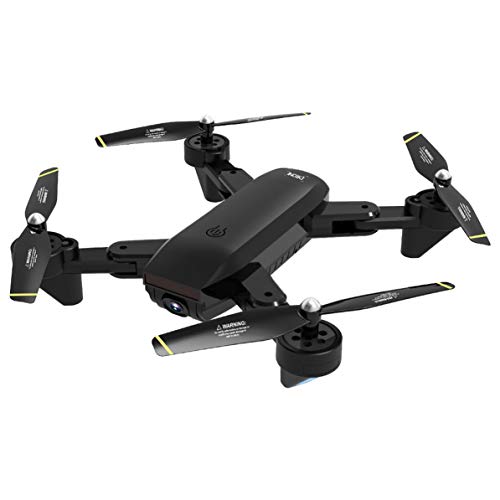 Sunnyflowk SG700-S Drone RC avion pliable à quatre axes avec caméra 1080p Drones WiFi RC Quadcopter Helicopter (noir)