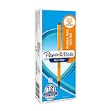 PaperMate 0.7 mm Non-Stop Mechanical Pencil, HB #2, Yellow Barrel, Box of 12
