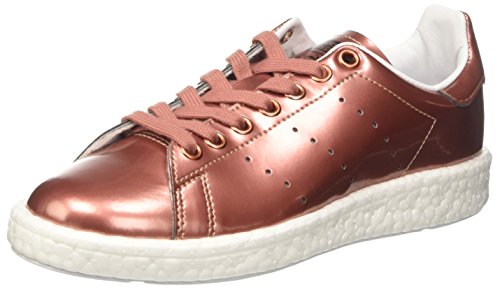 adidas Damen Stan Smith Boost Sneaker Dekollete, Braun (Copper Met./Copper Met./FTWR White), 40 EU adidas Damen Stan Smith Boost Sneaker Dekollete, Braun (Copper Met./Copper Met./FTWR White), 40 EU