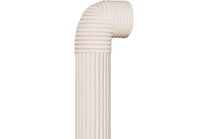 FEEGOW Schaumrohrisolierung Wasserrohrisolierung Abdeckung, Outdoor Wasserrohr Frostschutzstreifen Winterisolierungsband 2m×8cm (Weiß)