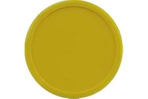 CombiCraft Moneta vuota armadietto o carrello della spesa €1 misura - giallo - Ø23mm - 100 pezzi