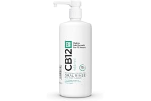 CB12 Mild Mint Menthol Mouthwash, 1000 ml