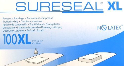 Preisvergleich Produktbild SureSeal Bandages X-Large - No Latex (85200) by SureSeal