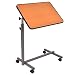 Produktbild Laptoptisch Betttisch Sofatisch Krankentisch Notebookständer Laptopständer Notebooktisch höhenverstellbar Ablage-Tisch Beistelltisch Couchtisch Mit 4 Räder 2 Farben (Natur)