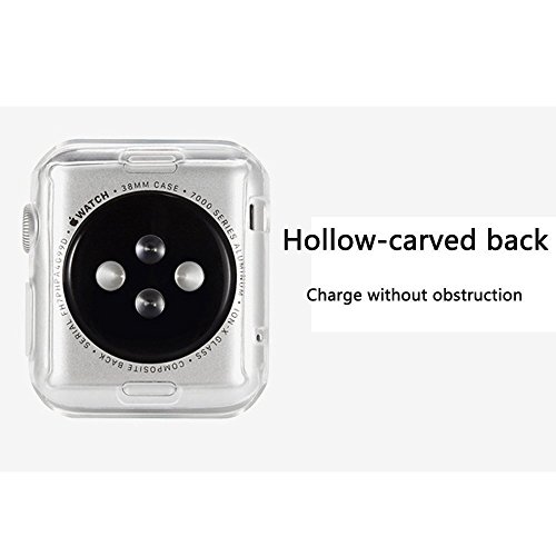 Apple Watch Funda 42mm Toeoe Suave TPU Proteger Completa Case Anti-Ara azos Borrar Espalda para Apple Watch 42mm reviews Apple Watch Funda 42mm Toeoe Suave TPU Proteger Completa Case Anti-Ara azos Borrar Espalda para Apple Watch 42mm