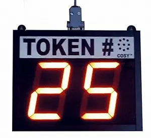 COSY 2 Digit Token Display with Voice