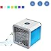 Produktbild Mobile Klimageräte Ventilator, Mini Luftkühler USB Klimagerät 3 in 1 Raumluftkühler, Luftbefeuchter und Luftreiniger Tragbarer Tischventilator für Büro,Hotel,Garage und Haus usw