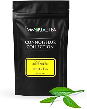 Silver Needle White Loose Leaf Tea (BaiHao YinZhen) - Connoisseur Collection - 1 oz
