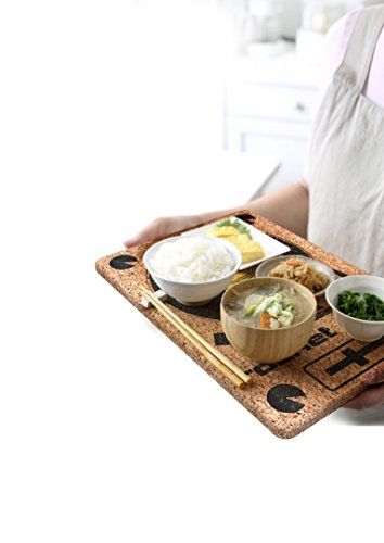 Rocket DJ Trivet Topfuntersetzer, Kork, mehrfarbig, 39.5 x 1 x 24 cm - 3