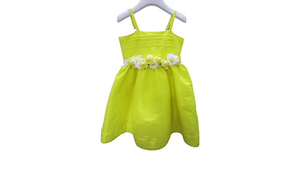 Vestito abito da cerimonia bambina Byblos giallo in poliestere 4 anni con  sottogonna : Amazon.it: Abbigliamento
