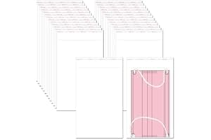 LUCYSTUDIO Sachets de Cellophane avec Fermeture Adhésive 300 Pièces Sac Transparents en Plastique Auto-adhésifs 13x18cm Clear OPP Auto-scellant Sachets 50μm pour Bonbons Biscuit Emballage(8 Tailles au Choix)
