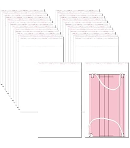 Sacchetti di plastica trasparenti autosigillanti con avviso di soffocamento per imballaggi, magliette e Logistica di , 22,9 x 30,5 cm (1000 pezzi) – adesivo richiudibile