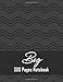 Produktbild BIG 300 Pages Notebook: Big Size Notebook For Creative People And Thinkers: 300 Lined Large 8.5x11 Pages For Journaling, Writing, Drawing, Doodling and Note Taking (Not Your Average Notebook, Band 1)