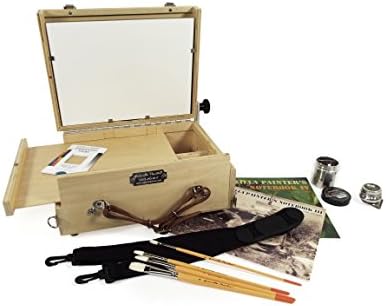 Guerrilla Painter 9 by 12 Guerrilla Box Oil and Acrylic Plein Air Kit