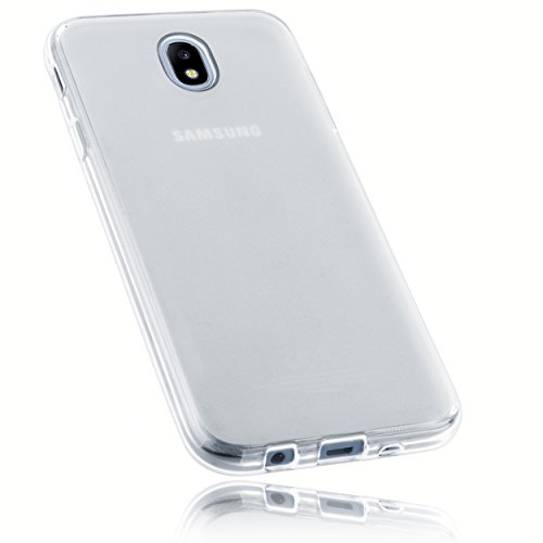 Preisvergleich Produktbild mumbi Schutzhülle für Samsung Galaxy J7 (2017) Hülle transparent weiß