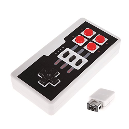 Preisvergleich Produktbild MagiDeal Mini Drahtlose Bluetooth Gamepad Fernbedienung für Nintendo NES Classic Edition