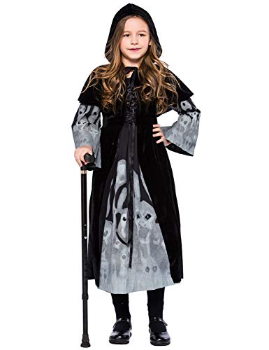 XINSH Disfraz Halloween Vampira Niña Cosplay Vestido Novia Cadaver Novia Zombie Carnaval Fiesta